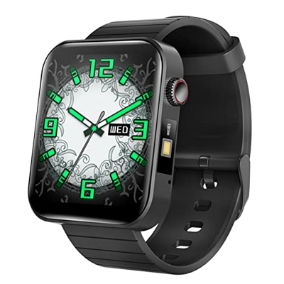 Smartwatch impermeabili Smart Watch, chiamate Bluetooth, fitness tracker telefoni Android, fitness tracker cardiofrequenzimetro e monitoraggio del son