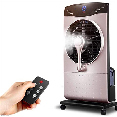 Grandeals Liang Elettrico, Verticale per Uso Domestico con Raffreddamento a spruzzo Fortunato più Acqua più trasferimento di Ghiaccio 80 W Brezza Fres