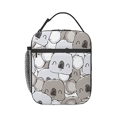 Koala Dei Cartoni Animati Borsa Termica Prova Di Perdita Pranzo Al Sacco Isolato Impermeabile Portatile Borsa Frigo Borsa Refrigerata Per Spiaggia, Pe