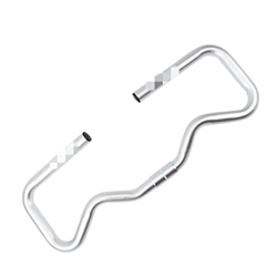 Pieghevole Bicycle 25.4mm P manubante for in Lega di Alluminio Pieghevole in Lega di Alluminio for Brompton Alta qualità (Color : Silver) características