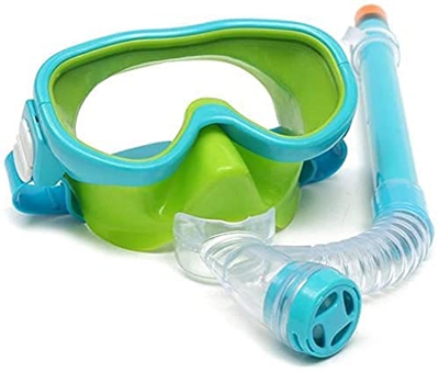 Generic Maschera Subacquea Maschera Subacquea Immersioni per Bambini Set per Immersioni in Silicone Occhiali Maschera Nuoto Immersioni per Lo Snorkeli