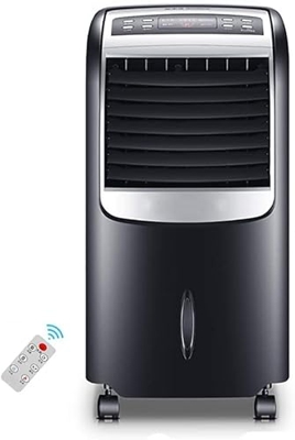 JYCCH Condizionatore d'Aria di Riscaldamento e Raffreddamento Nero, purificazione dell'Aria evaporante Temporizzazione di umidificazione Raffreddatore