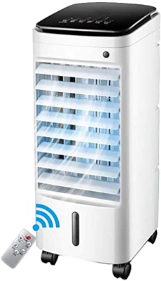 JYCCH Ventilatore Mobile del condizionamento d'Aria Condizionatore d'Aria raffreddato ad Acqua con deumidificatore Raffreddatori evaporativi per la ca