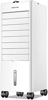 JYCCH Raffreddatore d'Aria evaporativo, condizionatori d'Aria mobili, Ventola a Torre, Raffreddamento e umidificatore e purificatore, Silenzioso, 3 ve