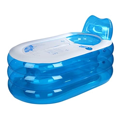 Piscine gonfiabili Vasca da Bagno Pieghevole, Vasca da Bagno Portatile, Copertura Isolante Rimovibile, Cotone Perlato Addensato per Piscina Gonfiabile