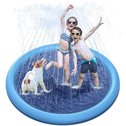FiveShops Piscina per Bambini, Vasca da Bagno Antiscivolo Piscina per Cani per Bambini, Piscina per Giardino, Patio, Bagno, 3 Misure (Color : Blu, Dim en oferta