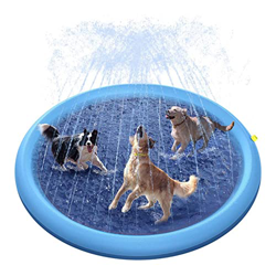 FiveShops Piscina para Perros, Robusta Piscina per Cani Pieghevole Piscina per Bambini Piscina per Bambini per Interni/Esterni (Color : Blu, Dimension características