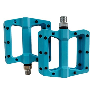 Qinghengyong Confezione da 2 pedali per bicicletta Pedale per bicicletta sigillato Sostituzione della piattaforma per bicicletta , Blu