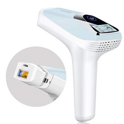 Epilatore Luce Pulsata per Donna & uomo Casa Laser Depilatore con 500000 Impulsi di Luce per Viso e Corpo - Gambe, Ascelle, Zona Bikini, Professionale características