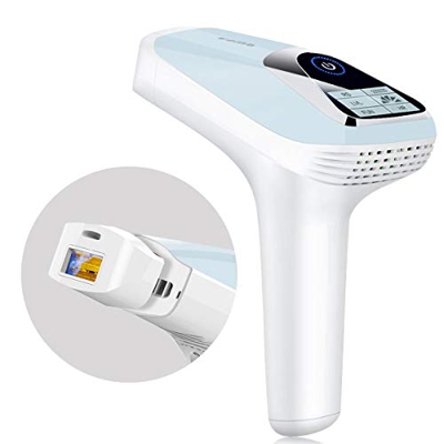 Epilatore Luce Pulsata per Donna & uomo Casa Laser Depilatore con 500000 Impulsi di Luce per Viso e Corpo - Gambe, Ascelle, Zona Bikini, Professionale