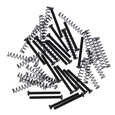 MILISTEN 1 Set di Molle di Chitarra Elettrica E Viti a Bobina Accessori per Chitarra Elettrica