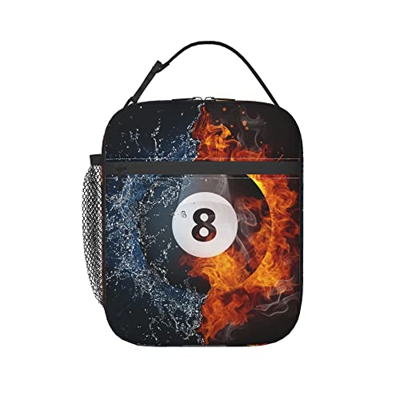 Palla Da Biliardo In Fuoco E Acqua Portatile Borsa Frigo Prova Di Perdita Pranzo Al Sacco Isolato Sacchetto Morbido Borsa Porta Pranzo Borsa Termica P