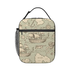 Barche A Vela Per Viaggi Oceanici Portatile Borsa Frigo Morbido Borsa Termica Impermeabile Pranzo Al Sacco Isolato Borsa Refrigerata Per Ufficio, Camp precio