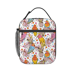 Uccello E Ananas Borsa Refrigerata Impermeabile Portatile Borsa Frigo Prova Di Perdita Pranzo Al Sacco Isolato Pranzo Al Sacco Isolato Sacchetto Per C características