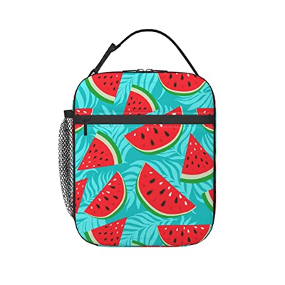 Foglie Di Angurie Palm Dypsis Picnic Contenitore Pranzo Portatile Borsa Refrigerata Premium Portatile Borsa Frigo Borsa Termica Per Campeggio, Viaggio