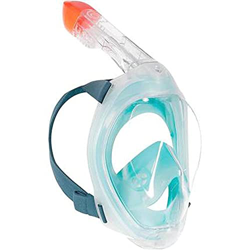 Generic Maschera da Sub Maschera da Snorkeling Pieghevole 180 Vista panoramica Maschera da Snorkeling Integrale a respirazione Libera con (Color : A,  en oferta