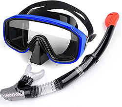Generic Maschera Subacquea Tuta da Snorkeling Maschera Subacquea antiappannamento Visione Chiara Comoda e Delicata sulla Pelle Adatto per Adulti precio
