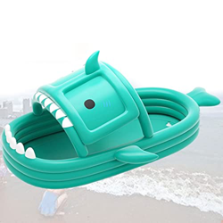 LVLUOKJ Piscina degli Squali, Piscina con Tendalino, Piscina All'aperto Durevole per Cortile, Patio (Color : Green, Size : 1.88 m) características