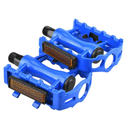 Ambiguity Pedali per Bicicletta Un Paio di Pedali per Bici da 9/16 Pollici Sostituzione del Pedale per Bicicletta Scorrevole in Lega di Alluminio,Blu en oferta