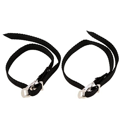 2 pcs cinghie per pedali per bici cinghie per pedali per bici in nylon pesante per ciclismo esterno e pedali bici stazionari interni