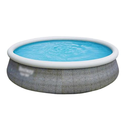 Piscina Gonfiabile Piscina Per Bambini All'aperto Ad Ispessimento Per Famiglie Di Grandi Dimensioni Ispessimento A Tre Strati Piscina Ad Anello Tondo  en oferta