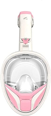 maschera subacquea Maschere subacquee Pieghevole professionale Attrezzatura per lo snorkeling Maschera per lo snorkeling antiappannamento a pieno facc