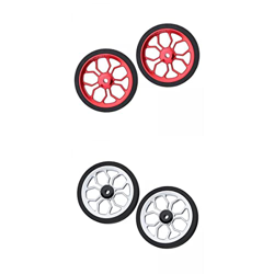 Amagogo Confezione da 4 Componenti per Ruote Pieghevoli in Alluminio per Bici da Ciclismo en oferta