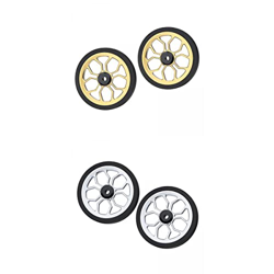 Amagogo Componenti per Ruote Bici Pieghevoli Facili da 4 Pezzi per Il Trasporto di Biciclette da 82 Mm precio