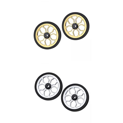 Amagogo Componenti per Ruote Bici Pieghevoli Facili da 4 Pezzi per Il Trasporto di Biciclette da 82 Mm
