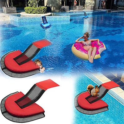 Kedelack 2 Rampe Fuga Salvataggio, Animali Piscina, Galleggiante Salvataggio Animali per Salvare Rospi, Pulcini, Anatre, Scoiattoli, Uccelli