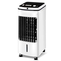 Shykey Ventilatore Da Scrivania Ventilatore Del Condizionatore D'aria Rimovibile Portatile Silenzioso Design Compatto Telecomando Raffreddatore D'aria precio