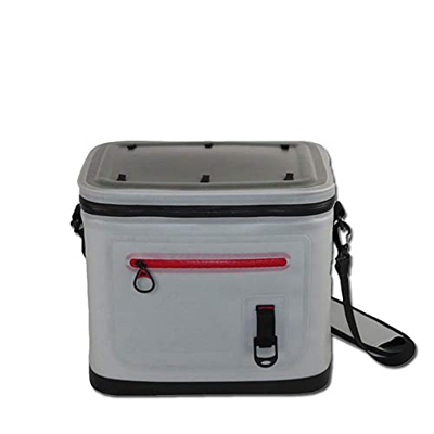 Borsa Termica Impermeabile Borsa del Ghiaccio all'aperto Alpinismo Picnic Nuoto a Tracolla Frigorifero Portatile per Auto Grigio