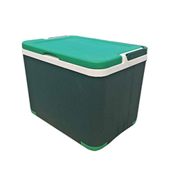 Contenitore frigorifero rotostampato da 28 litri con guscio rigido, coperchio e rivestimento | Ghiacciaia a lunga durata con pareti a doppio isolament en oferta