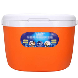 Borsa Termica Grande da 28 Litri - Cibo da Picnic in Spiaggia da Campeggio - 49x38x33 cm - Scatola Termica per Il Pranzo - Arancione características