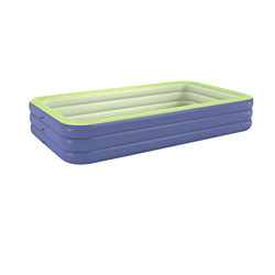 Bueuwe Piscina Estiva per Famiglie, Piscina Gonfiabile con Pompa d'Aria Wireless per Esterni, Cortile, Giardino,300cm x 175cm x 60cm precio