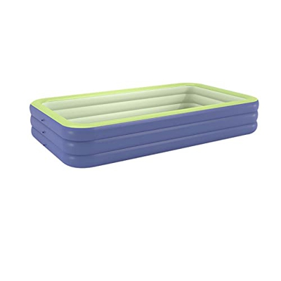 Bueuwe Piscina Estiva per Famiglie, Piscina Gonfiabile con Pompa d'Aria Wireless per Esterni, Cortile, Giardino,300cm x 175cm x 60cm