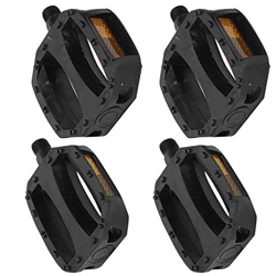 2 Paia di Pedali per Bici per Bambini Antiscivolo con Riflettore di Avvertimento per Bici per Bambini precio