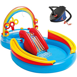 Piscine all Aperto Piscina all Aperto con Giardino Estivo per Feste in Acqua Giardino Cortile Interno Esterno Piscine Gonfiabili per Bambini 3 Anni in precio