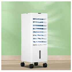 Shykey Ventilatore Da Scrivania Ventilatore Del Condizionatore D'aria Rimovibile Portatile Silenzioso Design Compatto Telecomando Raffreddatore D'aria precio