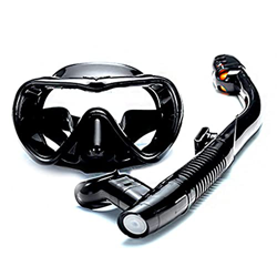 Generic Maschere subacquee Attrezzatura per Lo Snorkeling Set da Snorkeling Completamente Asciutto Resistente alle Cadute e Durevole Immersione Confor en oferta