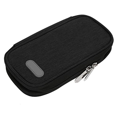 Borsa Termica per insulina Borsa frigo Portatile Borsa per conservazione frigorifera in Tessuto Oxford Impermeabile Borsa refrigerata per medicinali C