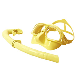 Maschere subacquee Set per Lo Snorkeling Attrezzatura per Lo Snorkeling Multicolore panoramica Unisex Snorkeling a Secco Occhiali da Sub per Adulti (C precio