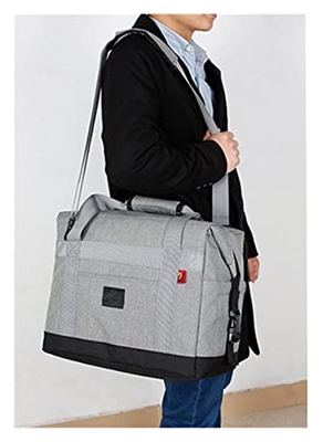 Isolamento Termico Borsa da Picnic Refrigerata Grande capacità (Colore : Grigio)