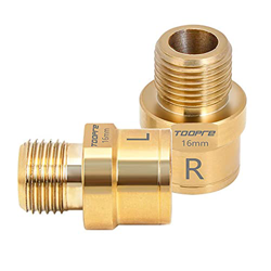 JINGLING Prolunga per pedale della bicicletta, impermeabile, resistente agli urti, adattatore di estensione del pedale in acciaio con marcature L e R, en oferta