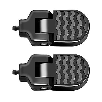 Fiacvrs Pedali per bici da ciclismo e mountain bike, pedali ibridi per bici da strada, pedali in alluminio antiscivolo per BMX da strada, MTB con stru