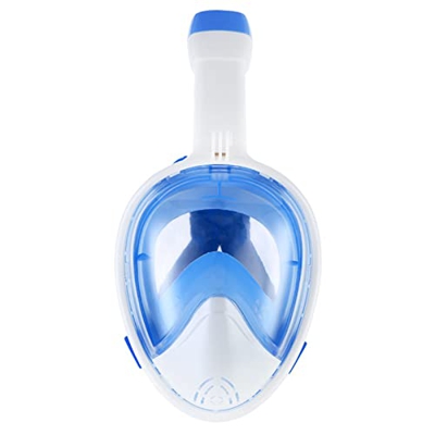 RobinEllis Maschera da Sub Maschera da Snorkeling a Pieno Facciale con Sistema di Respirazione Avanzato Antiappannamento Maschera da Nuoto per Bambini