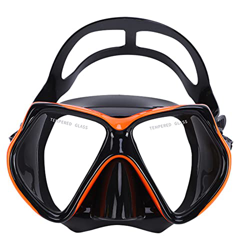 RobinEllis Maschera Subacquea Occhialini da Apnea in Silicone Maschera da Snorkeling Maschera da Snorkeling Impermeabile Occhiali da Nuoto per Nebbia, en oferta