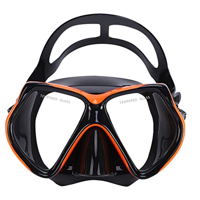 RobinEllis Maschera Subacquea Occhialini da Apnea in Silicone Maschera da Snorkeling Maschera da Snorkeling Impermeabile Occhiali da Nuoto per Nebbia,