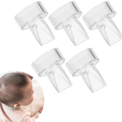 5 Pz Duckbill Valvole Trasparente Anti riflusso Durevole Sicuro Sano Sostituire Le Parti Del Tiralatte In Silicone Diaframma Tiralatte Elettrico Parti