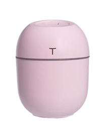 Mini umidificatore da scrivania, auto, ufficio, camera da letto. Spegnimento automatico, 2 modalità, super silenzioso, 220 ml, USB (Pink) precio